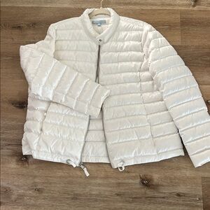 ANTONIO MELANI White Puffer Jacket